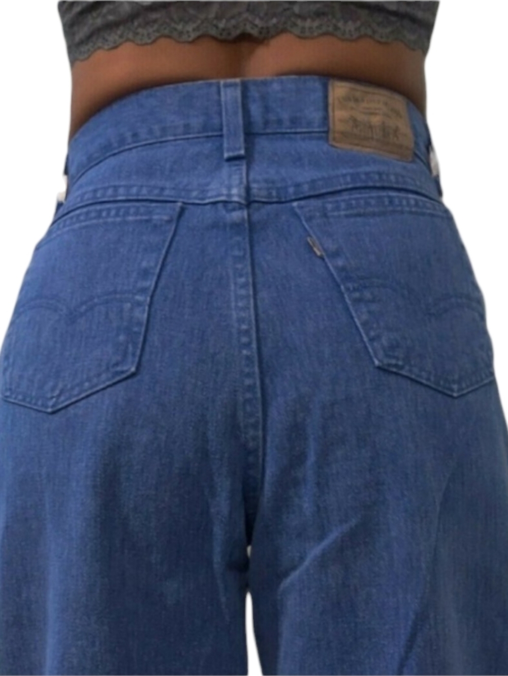 Deadstock Vintage Levi's 900 Series Relaxed Fit Denim High Waisted Tapered Jeans